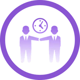 Handshake illustration representing local partnerships