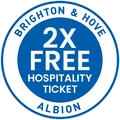 Win 2 free Brighton & Hove Albion hospitality tickets