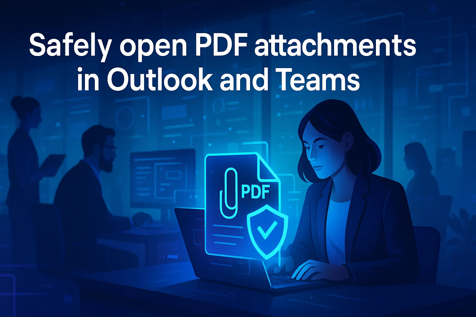 Safely open PDF attachments in Outlook and Teams