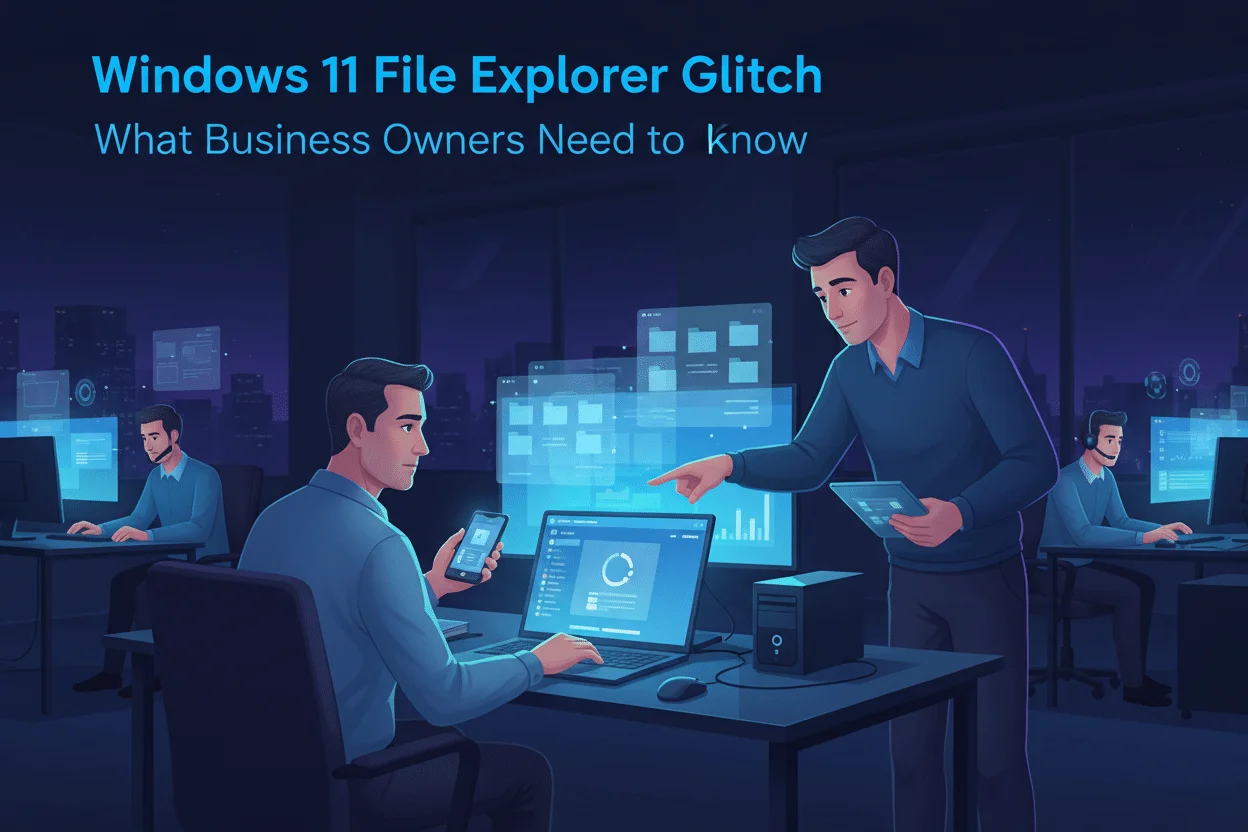 Windows 11 File Explorer glitch: what business owners need to know