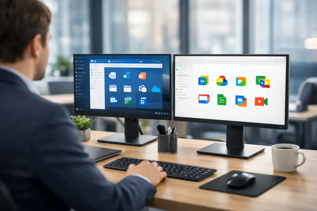 Microsoft 365 vs Google Workspace for Small Business